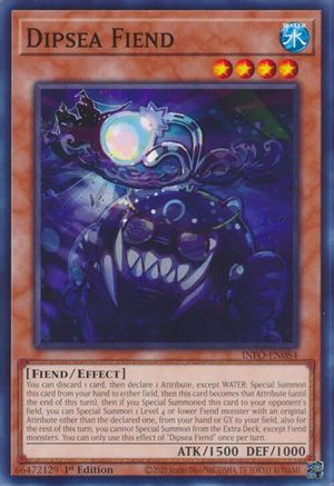 Dipsea Fiend (INFO-EN084) - The Infinite Forbidden 1st Edition The Infinite Forbidden Yugioh Single  Squirtle Squad Card Shop.