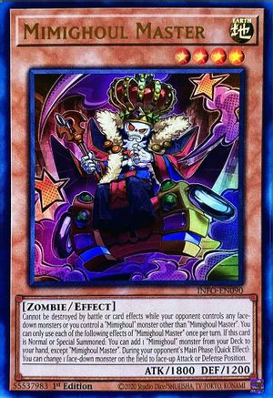 Mimighoul Master (INFO-EN090) - The Infinite Forbidden 1st Edition The Infinite Forbidden Yugioh Single  Squirtle Squad Card Shop.