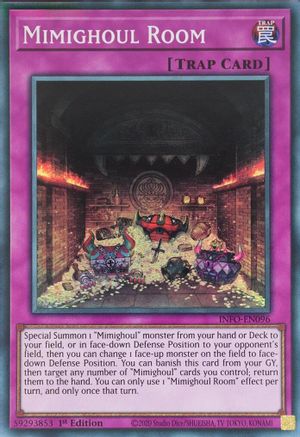 Mimighoul Room (INFO-EN096) - The Infinite Forbidden 1st Edition The Infinite Forbidden Yugioh Single  Squirtle Squad Card Shop.