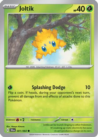 Joltik 001  - Reverse Holofoil SV Shrouded Fable - Common SV: Shrouded Fable Pokemon Single  Squirtle Squad Card Shop.