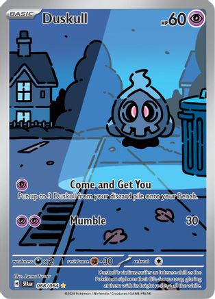 Duskull 068/064 - Holofoil SV Shrouded Fable - Illustration Rare