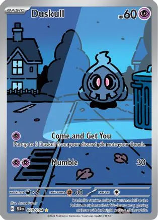 Duskull 068/064 - Holofoil SV Shrouded Fable - Illustration Rare SV: Shrouded Fable Pokemon Single  Squirtle Squad Card Shop.