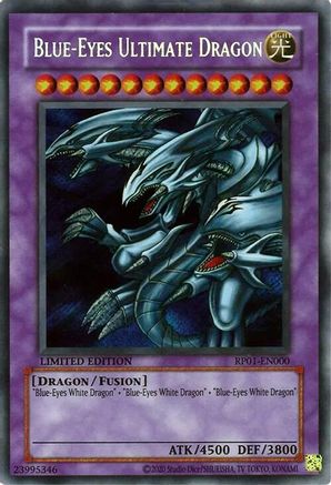 Blue-Eyes Ultimate Dragon (RP01-EN000) - Retro Pack (2020 Date Reprint) Limited Retro Pack (2020 Date Reprint) Yugioh Single  Squirtle Squad Card Shop.