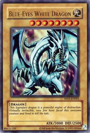 Blue-Eyes White Dragon (RP01-EN001) - Retro Pack (2020 Date Reprint) Unlimited Retro Pack (2020 Date Reprint) Yugioh Single  Squirtle Squad Card Shop.