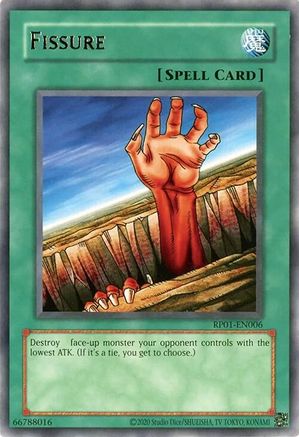 Fissure (RP01-EN006) - Retro Pack (2020 Date Reprint) Unlimited Retro Pack (2020 Date Reprint) Yugioh Single  Squirtle Squad Card Shop.