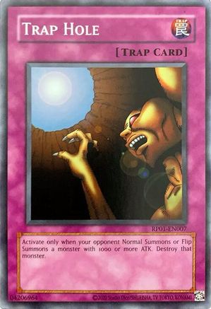Trap Hole (RP01-EN007) - Retro Pack (2020 Date Reprint) Unlimited Retro Pack (2020 Date Reprint) Yugioh Single  Squirtle Squad Card Shop.