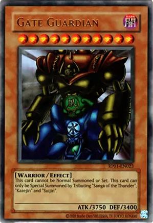 Gate Guardian (RP01-EN023) - Retro Pack (2020 Date Reprint) Unlimited Retro Pack (2020 Date Reprint) Yugioh Single  Squirtle Squad Card Shop.