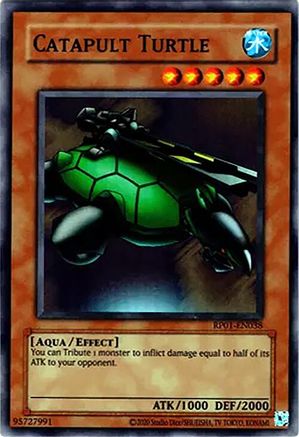 Catapult Turtle (RP01-EN038) - Retro Pack (2020 Date Reprint) Unlimited Retro Pack (2020 Date Reprint) Yugioh Single  Squirtle Squad Card Shop.