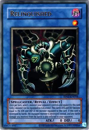 Relinquished (RP01-EN054) - Retro Pack (2020 Date Reprint) Unlimited Retro Pack (2020 Date Reprint) Yugioh Single  Squirtle Squad Card Shop.