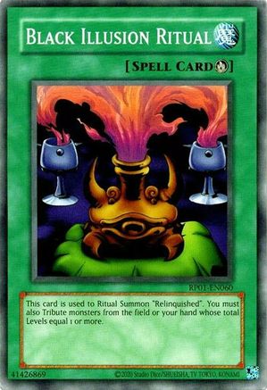 Black Illusion Ritual (RP01-EN060) - Retro Pack (2020 Date Reprint) Unlimited Retro Pack (2020 Date Reprint) Yugioh Single  Squirtle Squad Card Shop.