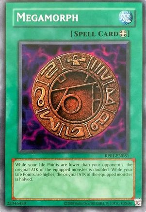 Megamorph (RP01-EN061) - Retro Pack (2020 Date Reprint) Unlimited Retro Pack (2020 Date Reprint) Yugioh Single  Squirtle Squad Card Shop.