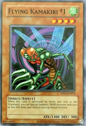 Flying Kamakiri #1 (RP01-EN074) - Retro Pack (2020 Date Reprint) Unlimited Retro Pack (2020 Date Reprint) Yugioh Single  Squirtle Squad Card Shop.
