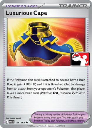 Luxurious Cape 166  Prize Pack Series Cards - Uncommon Prize Pack Series Cards Pokemon Single  Squirtle Squad Card Shop.
