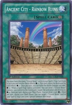 Ancient City - Rainbow Ruins (LCGX-EN168) - Legendary Collection 2 1st Edition Legendary Collection 2 Yugioh Single  Squirtle Squad Card Shop.