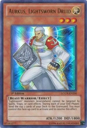 Aurkus, Lightsworn Druid (LCGX-EN250) - Legendary Collection 2 1st Edition Legendary Collection 2 Yugioh Single  Squirtle Squad Card Shop.
