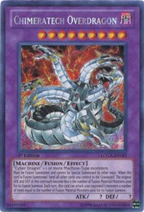 Chimeratech Overdragon (LCGX-EN183) - Legendary Collection 2 1st Edition Legendary Collection 2 Yugioh Single  Squirtle Squad Card Shop.