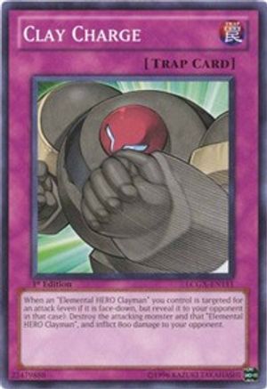 Clay Charge (LCGX-EN111) - Legendary Collection 2 Unlimited Legendary Collection 2 Yugioh Single  Squirtle Squad Card Shop.