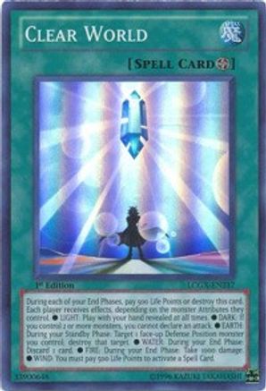 Clear World (LCGX-EN217) - Legendary Collection 2 1st Edition Legendary Collection 2 Yugioh Single  Squirtle Squad Card Shop.