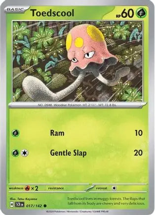 Toedscool 017  SV07 Stellar Crown - Common