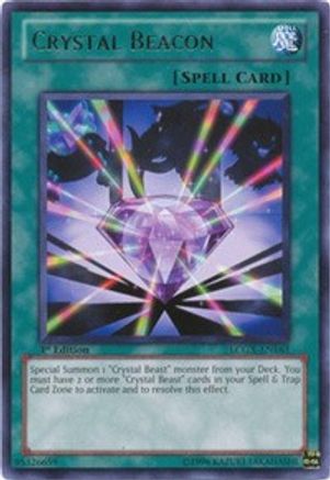 Crystal Beacon (LCGX-EN163) - Legendary Collection 2 1st Edition Legendary Collection 2 Yugioh Single  Squirtle Squad Card Shop.