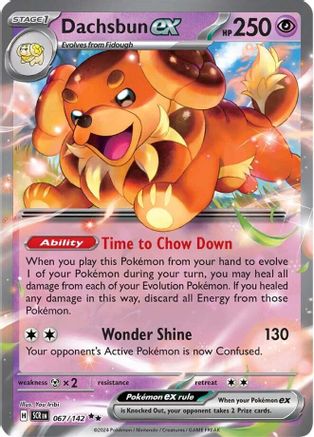 Dachsbun ex 067 (H) - SV07 Stellar Crown - DR