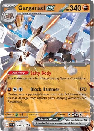 Garganacl ex 089 (H) - SV07 Stellar Crown - DR