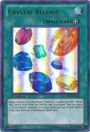 Crystal Release (LCGX-EN169) - Legendary Collection 2 Unlimited Legendary Collection 2 Yugioh Single  Squirtle Squad Card Shop.