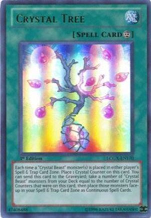 Crystal Tree (LCGX-EN170) - Legendary Collection 2 Unlimited Legendary Collection 2 Yugioh Single  Squirtle Squad Card Shop.