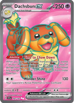 Dachsbun ex 160/142 - (H) SV07 Stellar Crown - UR