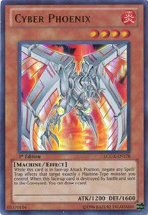 Cyber Phoenix (LCGX-EN178) - Legendary Collection 2 1st Edition Legendary Collection 2 Yugioh Single  Squirtle Squad Card Shop.