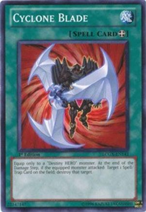 Cyclone Blade (LCGX-EN143) - Legendary Collection 2 1st Edition Legendary Collection 2 Yugioh Single  Squirtle Squad Card Shop.