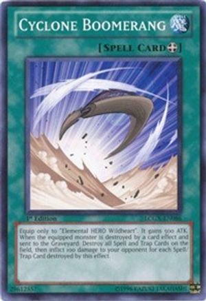 Cyclone Boomerang (LCGX-EN086) - Legendary Collection 2 Unlimited Legendary Collection 2 Yugioh Single  Squirtle Squad Card Shop.