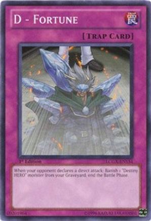 D - Fortune (LCGX-EN154) - Legendary Collection 2 Unlimited Legendary Collection 2 Yugioh Single  Squirtle Squad Card Shop.