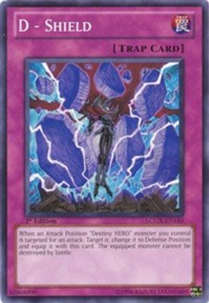 D - Shield (LCGX-EN150) - Legendary Collection 2 1st Edition Legendary Collection 2 Yugioh Single  Squirtle Squad Card Shop.