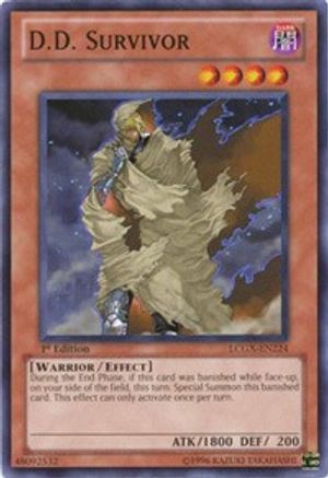 D.D. Survivor (LCGX-EN224) - Legendary Collection 2 1st Edition Legendary Collection 2 Yugioh Single  Squirtle Squad Card Shop.