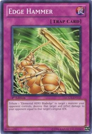 Edge Hammer (LCGX-EN113) - Legendary Collection 2 1st Edition Legendary Collection 2 Yugioh Single  Squirtle Squad Card Shop.