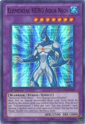 Elemental HERO Aqua Neos (LCGX-EN057) - Legendary Collection 2 1st Edition Legendary Collection 2 Yugioh Single  Squirtle Squad Card Shop.