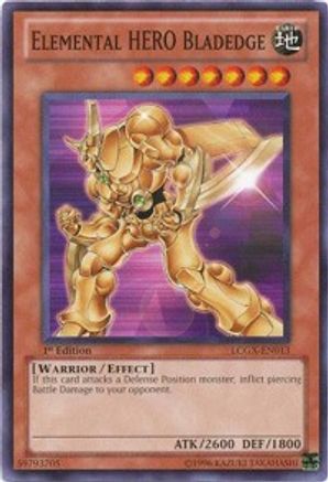 Elemental HERO Bladedge (LCGX-EN013) - Legendary Collection 2 1st Edition Legendary Collection 2 Yugioh Single  Squirtle Squad Card Shop.