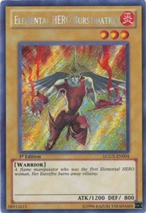 Elemental HERO Burstinatrix (Alternate Art) (LCGX-EN004) - Legendary Collection 2 Unlimited Legendary Collection 2 Yugioh Single  Squirtle Squad Card Shop.