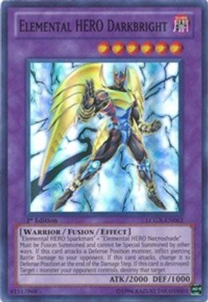 Elemental HERO Darkbright (LCGX-EN063) - Legendary Collection 2 Unlimited Legendary Collection 2 Yugioh Single  Squirtle Squad Card Shop.