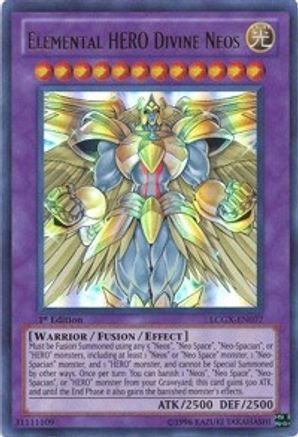 Elemental HERO Divine Neos (LCGX-EN077) - Legendary Collection 2 1st Edition Legendary Collection 2 Yugioh Single  Squirtle Squad Card Shop.