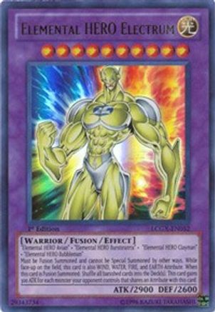 Elemental HERO Electrum (LCGX-EN052) - Legendary Collection 2 1st Edition Legendary Collection 2 Yugioh Single  Squirtle Squad Card Shop.