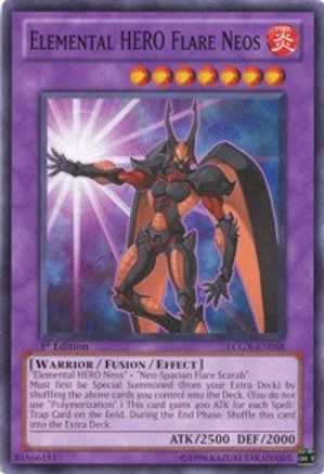 Elemental HERO Flare Neos (LCGX-EN058) - Legendary Collection 2 1st Edition Legendary Collection 2 Yugioh Single  Squirtle Squad Card Shop.