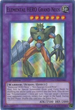 Elemental HERO Grand Neos (LCGX-EN060) - Legendary Collection 2 1st Edition Legendary Collection 2 Yugioh Single  Squirtle Squad Card Shop.