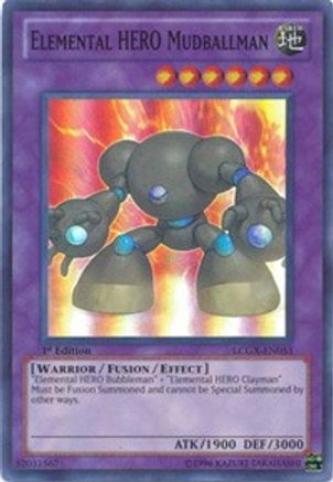 Elemental HERO Mudballman (LCGX-EN053) - Legendary Collection 2 1st Edition Legendary Collection 2 Yugioh Single  Squirtle Squad Card Shop.