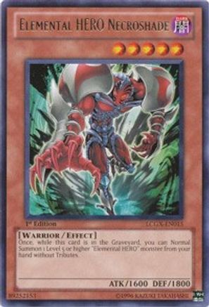 Elemental HERO Necroshade (LCGX-EN015) - Legendary Collection 2 1st Edition Legendary Collection 2 Yugioh Single  Squirtle Squad Card Shop.