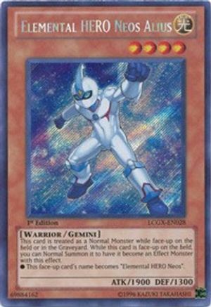 Elemental HERO Neos Alius (LCGX-EN028) - Legendary Collection 2 1st Edition Legendary Collection 2 Yugioh Single  Squirtle Squad Card Shop.