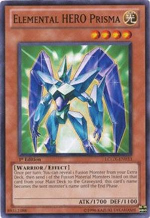Elemental HERO Prisma (LCGX-EN033) - Legendary Collection 2 1st Edition Legendary Collection 2 Yugioh Single  Squirtle Squad Card Shop.