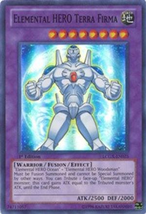 Elemental HERO Terra Firma (LCGX-EN075) - Legendary Collection 2 1st Edition Legendary Collection 2 Yugioh Single  Squirtle Squad Card Shop.