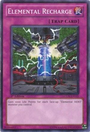Elemental Recharge (LCGX-EN115) - Legendary Collection 2 1st Edition Legendary Collection 2 Yugioh Single  Squirtle Squad Card Shop.